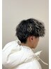 【メンズ】クロスカット+スパイラルパーマ ￥16500 → ￥13000