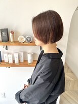 アエル(aeru)&nbsp;ミニボブ/ボブ/アゴラインボブ/シナモンベージュ/髪質改善