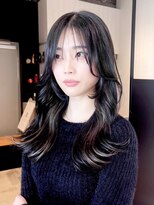 アイティー バイ アルバム 中野店(IT by ALBUM) 黒髪くすみ秋色透明感カラーベージュワンレン_ba522341