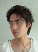 名駅センターパートニュアンスパーマ毛流れパーマフェザーパーマ