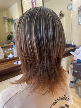 キキ 美容室(KIKI) ウルフスタイル☆