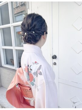 ヘアメイク バースデイ(Hair make Birth Day) 着物ヘア/着物アレンジ/和装ヘア/和装アレンジ/留袖/ヘアセット