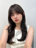 ヒュー 広島(HEW)&nbsp;20代30代大人かわいいくびれレイヤーカットオリーブベージュ