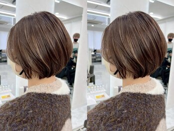 エイル 梅田(Eir)の写真/【私の中の「いちばん」に出会う日。】何度でも同価格◎骨格似合わせカット¥5,500*ボブ/ショートはお任せ♪