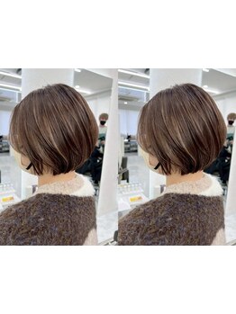 【私の中の「いちばん」に出会う日。】何度でも同価格◎骨格似合わせカット\5,500*ボブ/ショートはお任せ♪