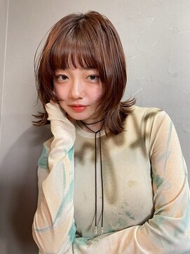 ブラウヘアアンドケア(care) 顔回りレイヤーミディアム