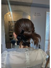 サーディースリーエーカーズヘアスタジオ(33Acers Hair Studio) ribbon hair