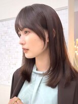 アンフィニー 銀座(ANFINI)&nbsp;レイヤーカット/フェイスレイヤー/まとまり感/ベージュカラー