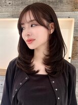 アイヴィー(IVY)&nbsp;チョコレートブラウン ワンカールレイヤー【肥田亜沙美】