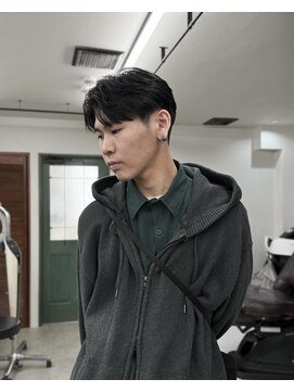 ソソ(soso) ショートセンターパート