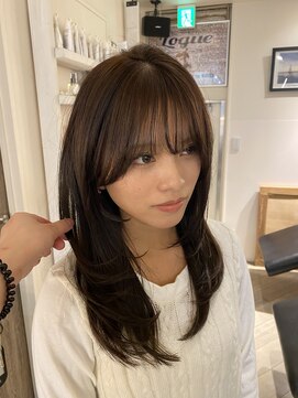 レイヤー/暗髪
