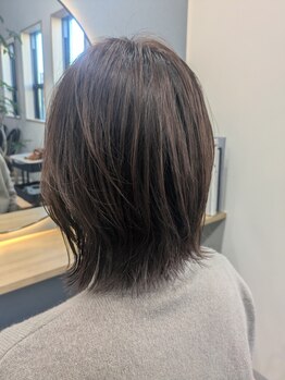 ナウン 南浦和(Noun.)の写真/【南浦和】伸びても美しいシルエットが続く―。熟練の技術であなたに一番似合うスタイルをご提案します。