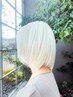 似合わせカット＋ケアブリーチ２回＋透明感カラー＋COTAトリートメント[一宮]