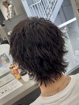 オーバルバイアピッシュ(OVARL by apish)&nbsp;縦落ちパーマ/ツイスパ/メンズウルフパーマ