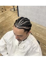 バイブアンドアネックス(VIBE & ANNEX)&nbsp;地毛コーンロウ6本