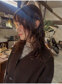 ロングウェーブパーマ