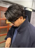 毛流れパーマ