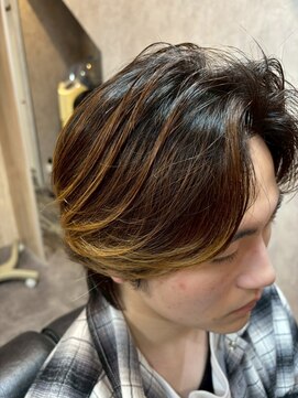 マインド サイトー ヘア アンド スパ mind saito hair&SPA レイヤー×センターパート
