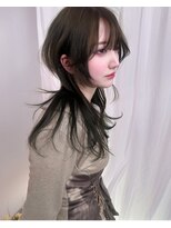 アリー 原宿(ALLY)&nbsp;ハッシュカットシャギーウルフレイヤーカットエクステレイヤー