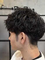 ルーメン 岐阜(ROOO MEN)&nbsp;メンズカット刈り上げマッシュシャドウパーマ