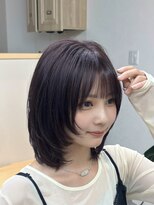 トト 船橋店(toto.)&nbsp;■ダークブルー/レイヤーカット/ミルクティーブロンド[船橋]