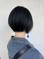 ヘアーメイクパウダー 天王寺寺田町店(Hair make powder) 大人可愛い20代30代40代小顔ボブ丸みショートボブ前下がり