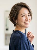 ソーエン バイ ヘッドライト 横須賀中央(soen by HEADLIGHT) まとまり◎大人ハイライト×ショートボブ☆20代30代40代50代