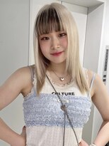 クペウイビ 心斎橋(cope'u yive)&nbsp;ミルクティーベージュ/ハイトーンカラー/ケアブリーチ/心斎橋
