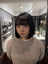 ネロ ヘアサロン 渋谷(NERO HAIR SALON) 徹底的に似合うバランスを追求した重めフルバング