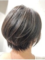 美容室 スタジアム(Stadium) 髪質改善 ナチュラルショート レイヤーぼぶ