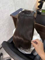 ハロバイシーン(Halo by seen.)&nbsp;カット+美髪縮毛矯正+カスタマイズTR8ステップ