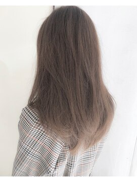 ヘアーアンドアトリエ マール(Hair&Atelier Marl) 【Marl】柔らかい質感のフォギーベージュカラー♪