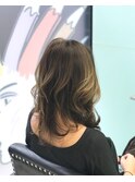 軽めの大人ウルフカット