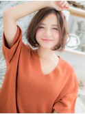 ■mod's上尾7-21★■抜け感あるノーバング前下がり大人ボブ30代!