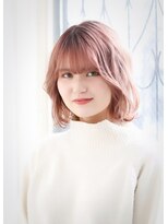 ヘアアンドケア エジェリラボ(hair&care egerie lab)&nbsp;小顔☆ピンキーミディ◎20代30代40代50代