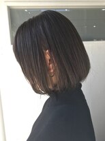 ロナ 岡崎竜美丘店(RONA)&nbsp;ミニボブ×カーキベージュ