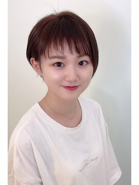 ミチオノザワヘアサロンギンザ 静岡店(Michio Nozawa HAIR SALON Ginza) 耳かけ小顔ショートボブ