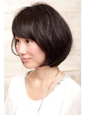 山敷宏典  黒髪でもＯＫ★リラックス小顔ショートボブ