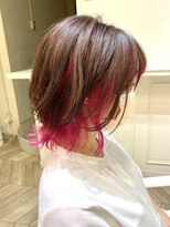 エル(EL by green)&nbsp;《tomi》インナーデザイン×キャンディーピンク