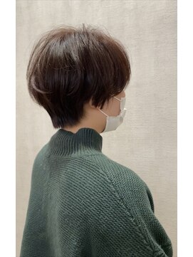 ライム(lime) マッシュショートandペールパープルカラー