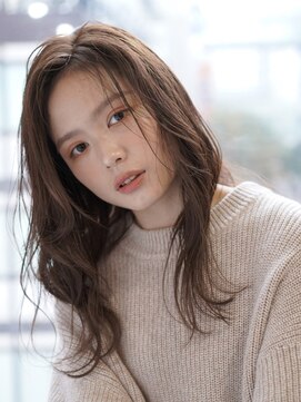 ヘアースパパズ(hairspaPAZ) セミロング×ショコラアッシュ/髪質改善/祐天寺