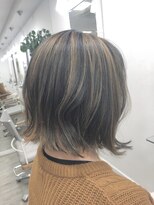 シータ ふじみ野(THETA)&nbsp;ハイライト×ボブ×外ハネ