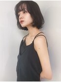 ［OCEAN Hair&Life 水田成美］シースルーバンク×ヨシンモリ