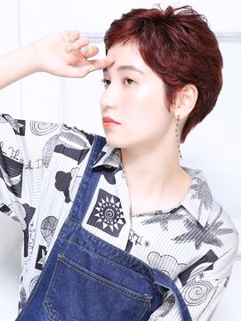 クラッチムク 博多口(CLUTCH muk.) 大人可愛い20代30代40代小顔 チェリーブラウン E16