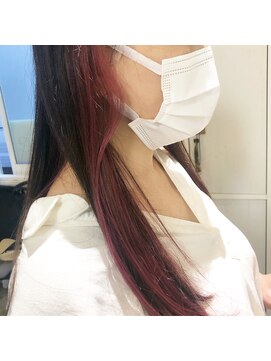 スクリバイタヒエ(SUKURI by tahie) SUKURI by tahie...#インナーカラー#ピンク