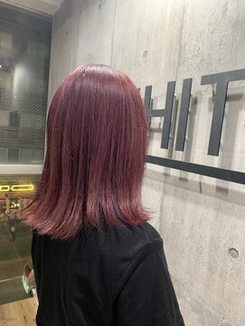 アンダーバーホワイト 南海難波店(_WHITE) ピンクラベンダー