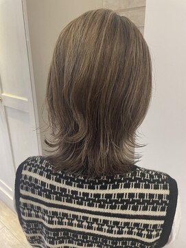 ベック ヘアサロン(BEKKU hair salon) グレージュカラーと大人女子ウルフカット