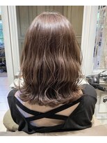 ティエル(TieLu)&nbsp;波ふわ×ピンクベージュ