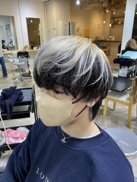 エル(EL by green) 《tomi》ショートウルフ×ツートーン