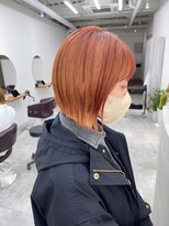 シー 北千住(sii.)&nbsp;【sii.北千住】オレンジベージュボブ